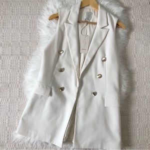 Joie open blazer vest